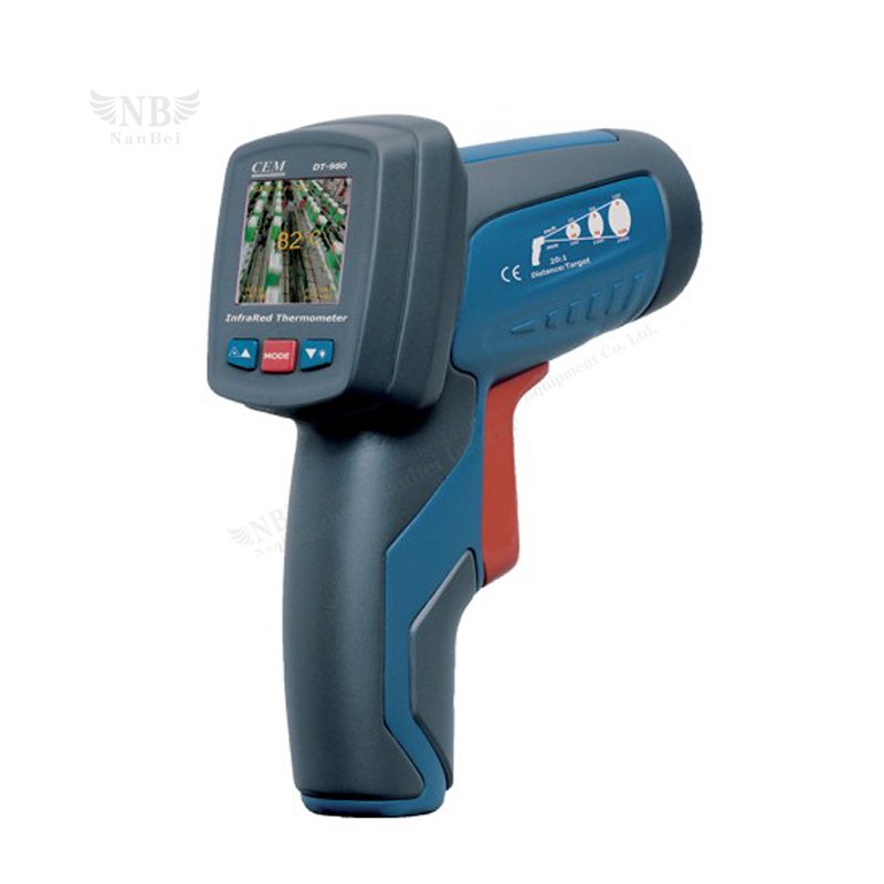 Termómetro de vídeo infrarrojo