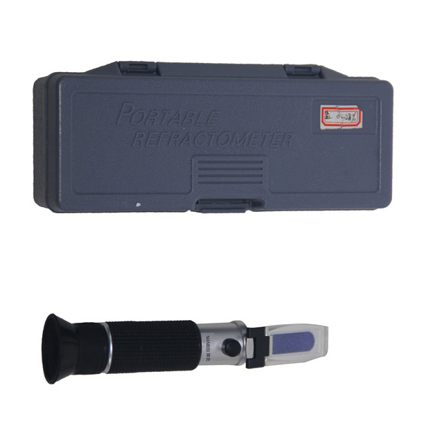 HB-211ATC Refractometer แบบใช้มือถือสำหรับเครื่องวัดความเค็ม