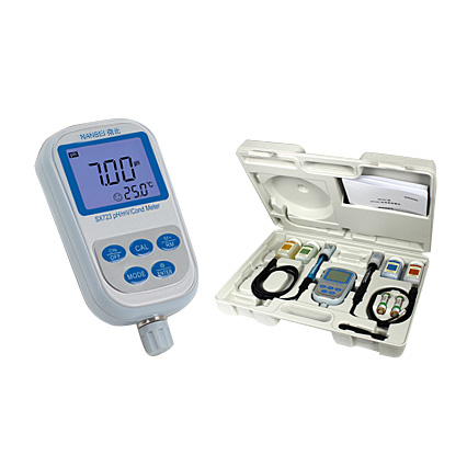 Medidor portátil de pH/condutividade SX723