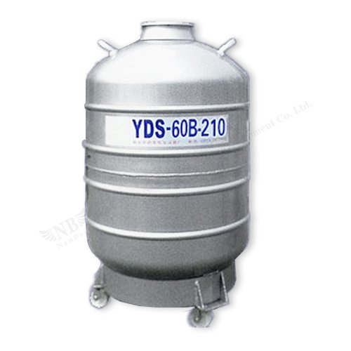 YDS-60B-210 Contenedor biológico de nitrógeno líquido tipo transporte