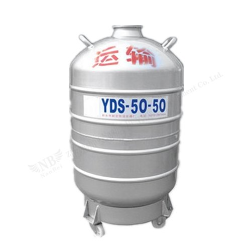 YDS-50B-50 Recipiente biológico de nitrogênio líquido tipo transporte de 50 L