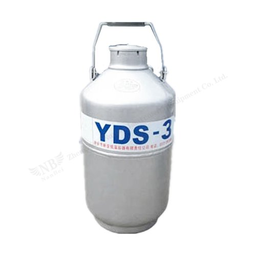 Recipiente biológico de nitrogênio líquido tipo armazenamento YDS-3 3L