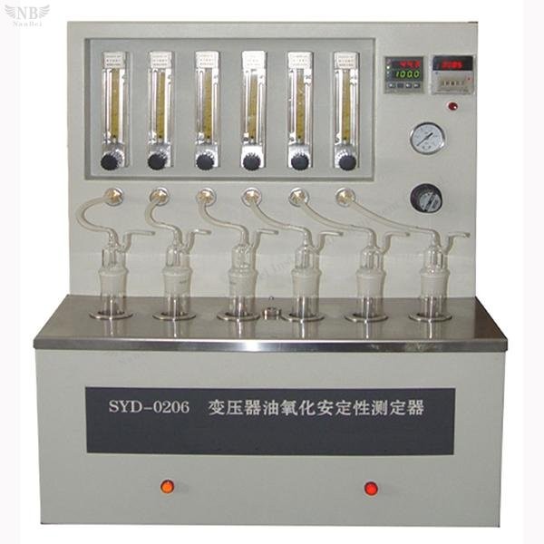 Estabilidad de oxidación de aceites de transformador SYD-0206