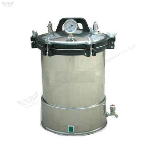 YX-24LD 24L Taşınabilir Elektrikli veya LPG ısıtmalı buhar sterilizatörü