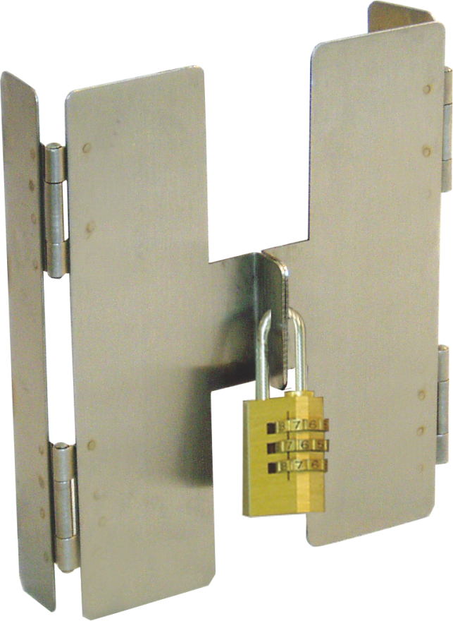 Security Lock Devices for Upright Freezer Drawer Racks