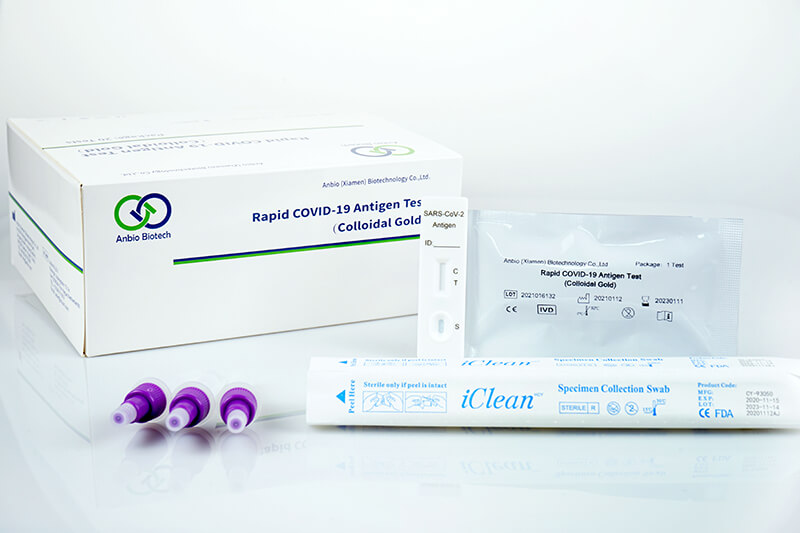 Teste rápido de antígeno COVID-19