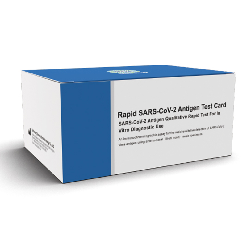 자체 테스트용 Rapid SARS-COV-2 항원 테스트 카드