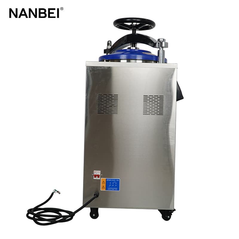 LS-100HJ 100L Hand Round Vertical Pressure Steam Sterilizer