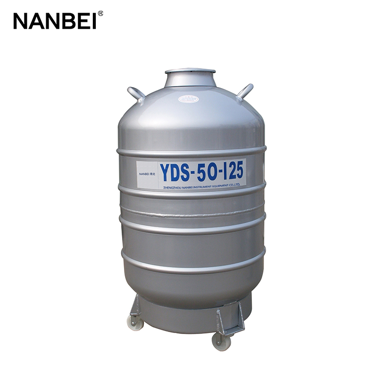 YDS-50B-125 50L Liquid Nitrogen Biological Tank